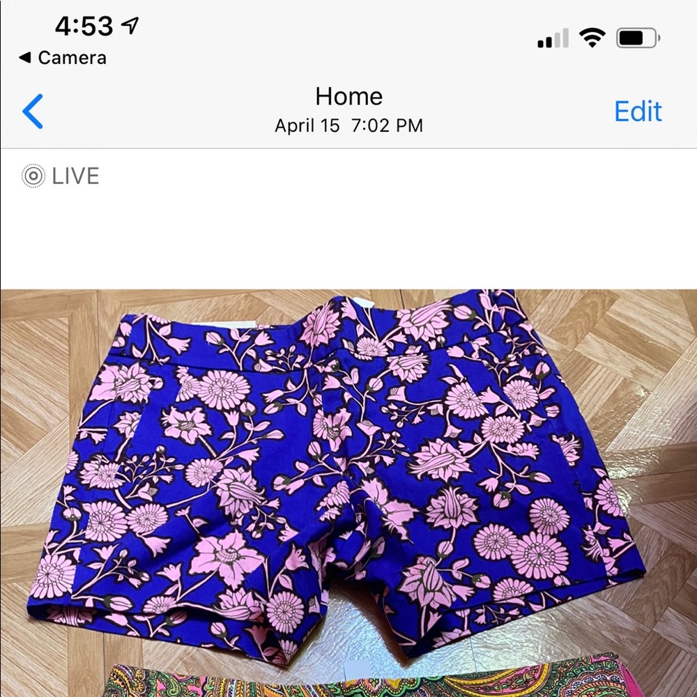 Flowers short jcrew